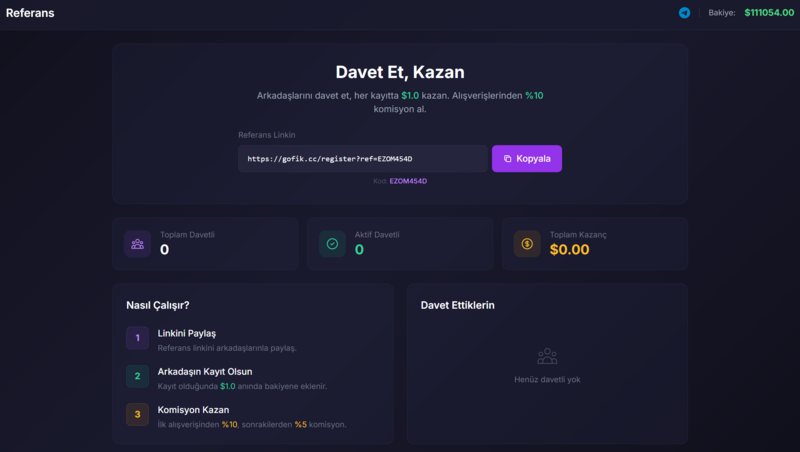 Referans Programı - Komisyon Kazanın